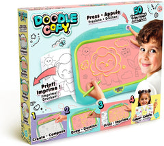 Doodle Copy Draw & Print – Kids Doodle Board that Prints Your Designs! Create Colouring-In Templates and Drawings for Endless Creative Fun for Children Aged 4 and Up