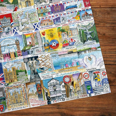 Gibsons Bright Lights & Big Cities 500XL Piece Jigsaw Puzzle Extra Large Piece Jigsaw