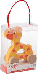 Wooden Pull Along Giraffe