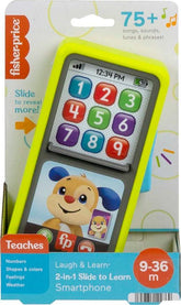 FISHER PRICE LAUGH AND LEARN PRESS AND SLIDE SMART PHONE