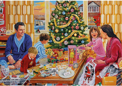 A Christmas to Remember | 4 x 500 Piece Jigsaw Puzzles | Christmas Multi-Box Jigsaw | Sustainable Puzzle for Adults | Premium 100% Recycled Board | Great Gift for Adults | Gibsons Games