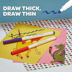 24 SUPERTIPS WASHABLE MARKERS