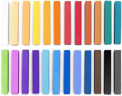 24 PIECE ASSORTED COLOURS SOFT PASTELS