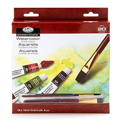 ESSENTIALS WATERCOLOUR 20 PIECE SET