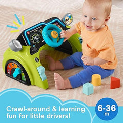 FISHER PRICE LAUGH AND LEARN SIT AND STEER DRIVER