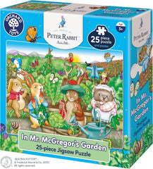 Peter Rabbit™ In Mr. McGregor’s Garden Jigsaw Puzzle By Orchard Toys Official Beatrix Potter Puzzle for children age 3+ Birthday Gift