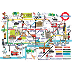 ADVENTURES ON THE LONDON UNDERGROUND (250XL)