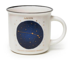 PORCELAIN MUG - COUNT YOUR LUCKY STARS - ARIES
