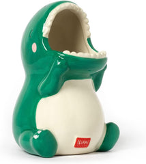 CERAMIC PEN HOLDER - DESK FRIENDS - DINO