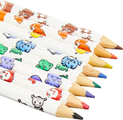 8 JUMBO COLOUR PENCILS