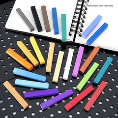 24 PIECE ASSORTED COLOURS SOFT PASTELS