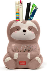 CERAMIC PEN HOLDER - DESK FRIENDS - SLOTH
