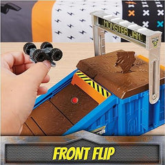 MONSTER JAM MINI FREESTYLE FLIP ARENA PLAYSET
