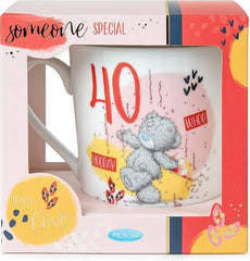 40TH BIRTHDAY BOXED MUG