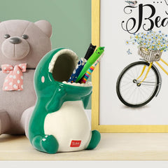 CERAMIC PEN HOLDER - DESK FRIENDS - DINO