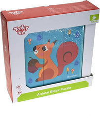 Wooden Animal Block Puzzle