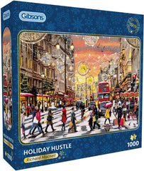 Gibsons Holiday Hustle 1000 Piece Jigsaw Puzzle