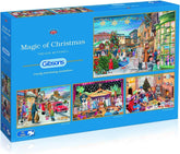 Gibsons Jigsaw Puzzle - Magic of Christmas - 4 X 500 Pieces