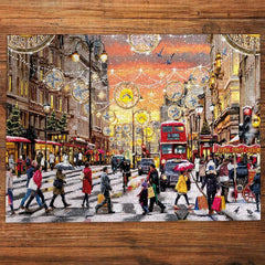 Gibsons Holiday Hustle 1000 Piece Jigsaw Puzzle