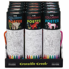 Crocodile Creek - Jungle Animals Poster