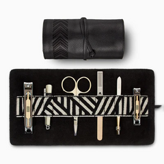 Gaucho Grooming Roll, Black - Black Tonal / Black & Cream / Yes