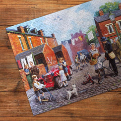 Gibsons Britain at War 500 Piece Jigsaw Wartime Artwork by Kevin Walsh