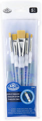 SOFT GRIP BRUSH SET FLAT