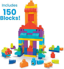 MEGA BLOCKS BIGGER BUILDING BAG 150 PIECES