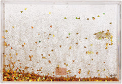 GLITTER PHOTO FRAME - GOLD - GOOD VIBES