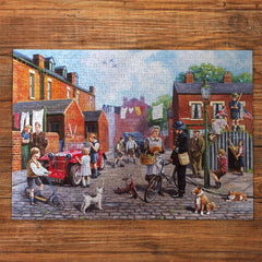 Gibsons Britain at War 500 Piece Jigsaw Wartime Artwork by Kevin Walsh
