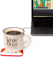 USB MUG WARMER - WARM IT UP - RAINBOW