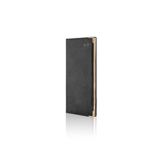 Pocket Weekly Portrait Cream Paper Colombia De Luxe Black