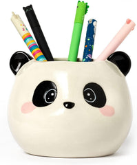 CERAMIC PEN HOLDER - DESK FRIENDS - PANDA