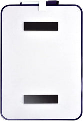 A4 MAGNETIC DRYWIPE BOARD AND PEN PURPLE