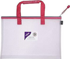 EVA PROJECT MESH ZIPPA BAG A4++ HC RED