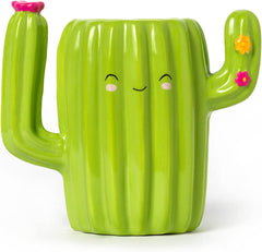 CERAMIC PEN HOLDER - DESK FRIENDS - CACTUS