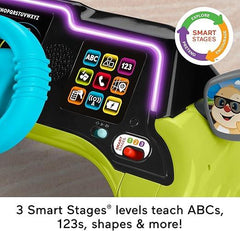 FISHER PRICE LAUGH AND LEARN SIT AND STEER DRIVER