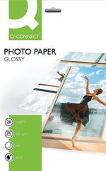 Q-CONNECT PHOTO A4 GLOSS PAPER PK20