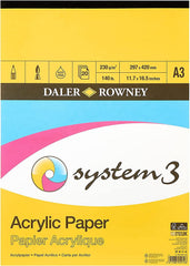 SYSTEM3 ACRYLIC PAD A3 230G 20SH