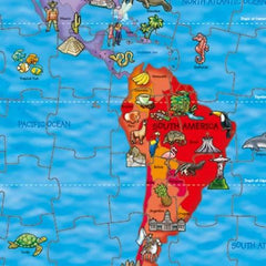 Orchard - World Map Jigsaw Puzzle And Poster - 150 Pieces
