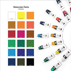 ESSENTIALS WATERCOLOUR 20 PIECE SET