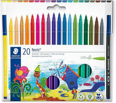 FIBRE-TIP PENS NORIS 20PACK WALLET
