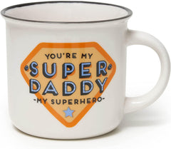 PORCELAIN MUG - CUP- PUCCINO - SUPER DADDY