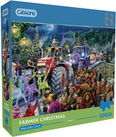 Gibsons Farmer Christmas 500XL Jigsaw Puzzle