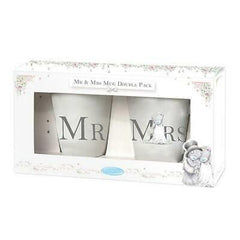 Mr And Mrs Double Mug Set