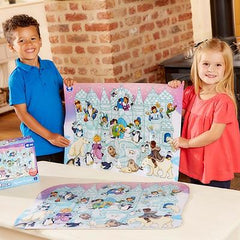 Orchard Toys Ice Palace Jigsaw Puzzle, 50-Piece Puzzle, Include Poster and Educational Learning, Perfect For Ages