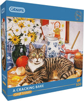 Gibsons A Cracking Bake 500 piece jigsaw puzzle Cat jigsaw