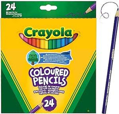 24 COLOURED PENCILS ECO