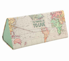 FOLDABLE GLASSES CASE - SEE YOU SOON - TRAVEL