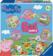 Peppa Pig 6 in 1 Games Box